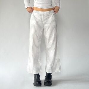 Low Rise Trousers White Size 12 Express